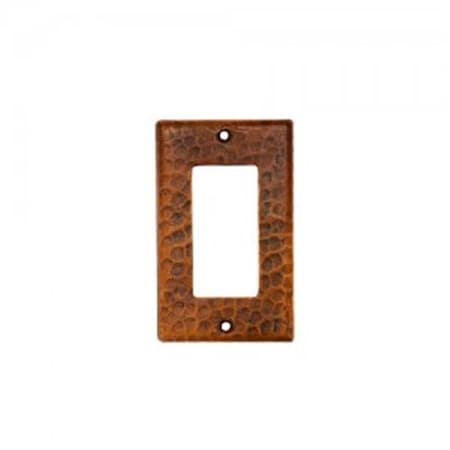 Premier Copper Products Premier Copper Products SR1-PKG2 Copper Single Ground Fault & Rocker GFI Switchplate Cover SR1_PKG2